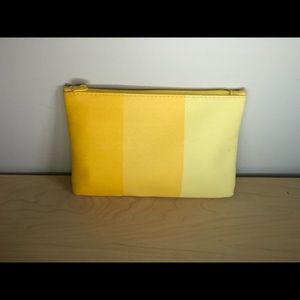 Three Tone Yellow Makeup Bag 🌼